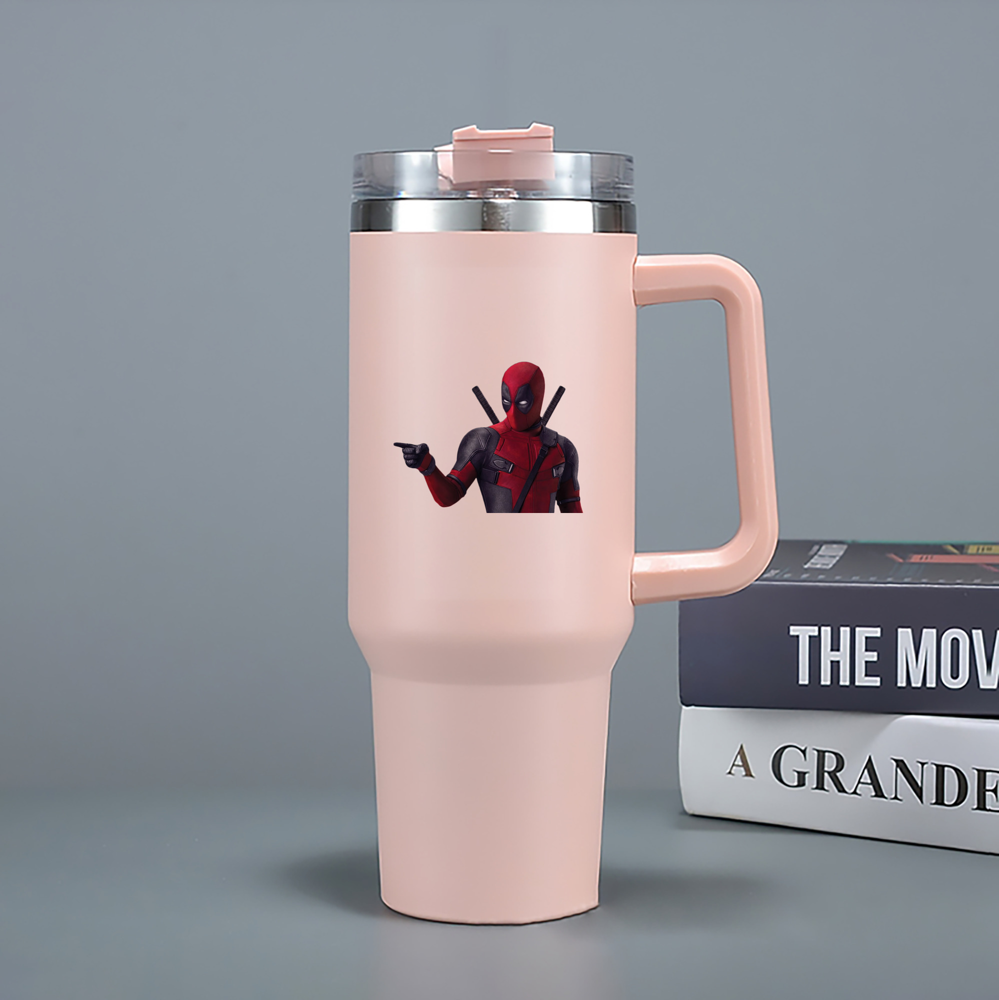 （画像用） Deadpool デッドプール 1200mL車用タンブラー（カラープリント）